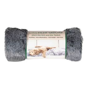 DGS Pet Products Itchy Witchy Essential Oils Blanket Medium Chocolate Truffle 30" x 40" x 0.5" (Color: Black, size: large)